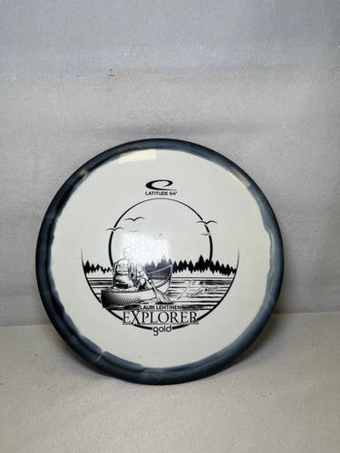Used Latitude 64 GOLD LINE ORBIT EXPLORER Disc Golf Driver White 11490-S000263758