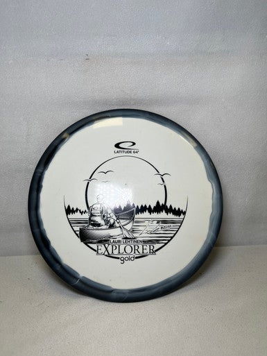Used Latitude 64 GOLD LINE ORBIT EXPLORER Disc Golf Driver White 11490-S000263758