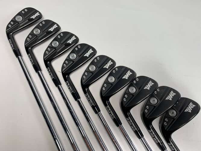 PXG 0311 ST GEN4 Xtreme Dark Iron Set 3-PW+GW DG X100 120g Extra Stiff LH
