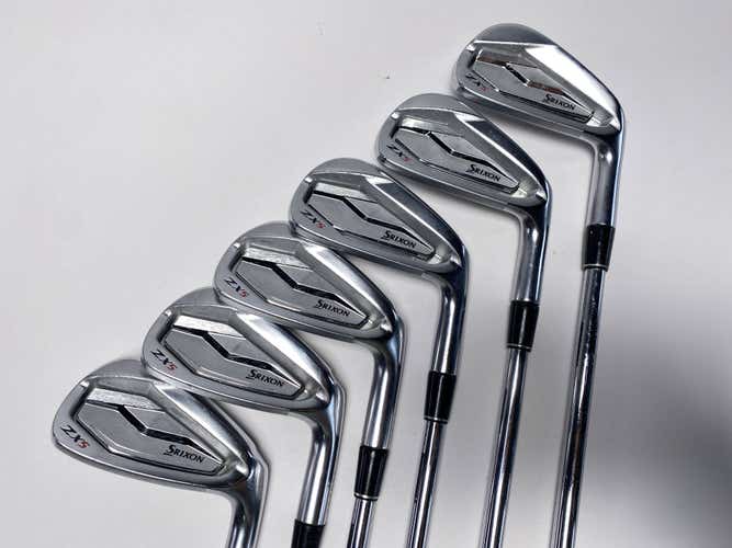 Srixon ZX5 Iron Set 5-PW Project X LZ 6.0 120g Stiff Steel Mens RH Midsize Grips