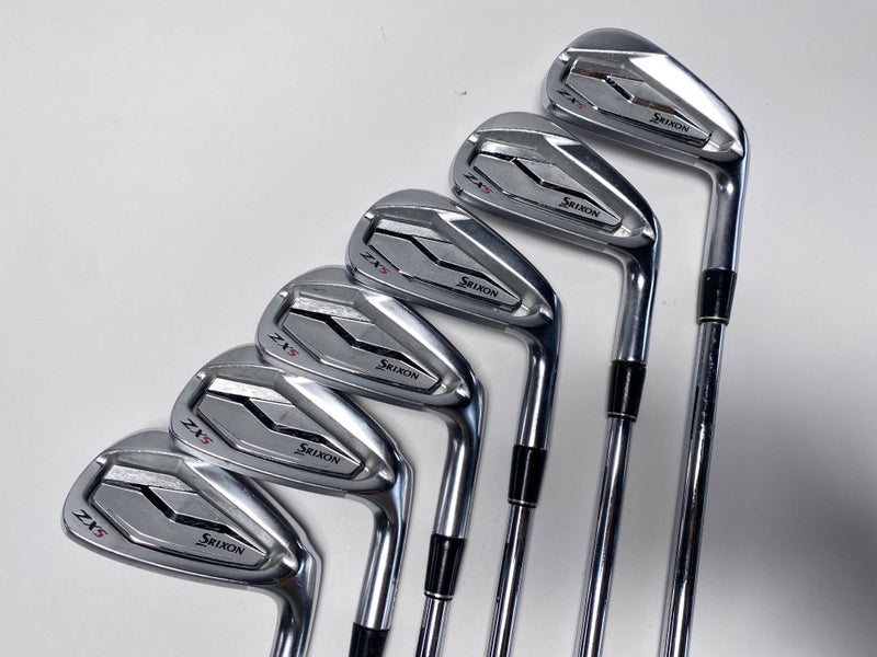 Srixon ZX5 Iron Set 5-PW Project X LZ 6.0 120g Stiff Steel Mens RH Midsize Grips