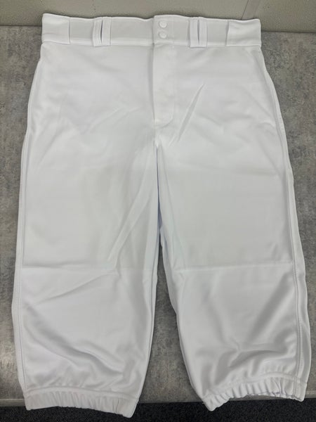 Champro Knicker Baseball Pants: White (Adult M)