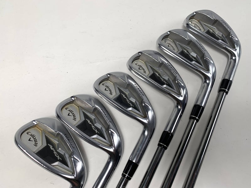 Callaway Apex 19 Iron Set 5-PW Catalyst 5.5 60g Regular Graphite Mens RH