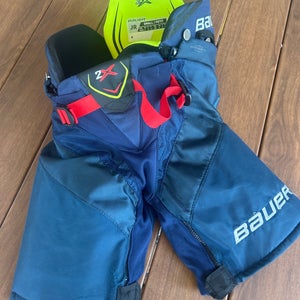 Small Junior Bauer Vapor 2X Pro Hockey Pants  (Used)