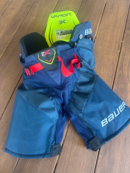 Small Junior Bauer Vapor 2X Pro Hockey Pants  (Used)