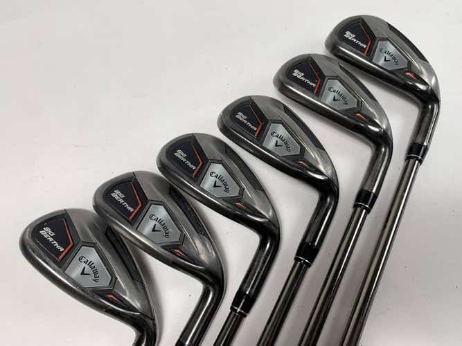 Callaway Big Bertha 2015 Iron Set 6-PW+SW UST Mamiya Recoil 460 F3 Regular RH