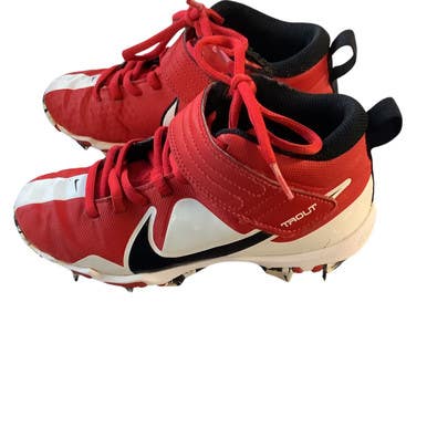 Used Nike TROUT SZ 2YTH BB/SB Cleats Red Junior 02 11479-S000399289