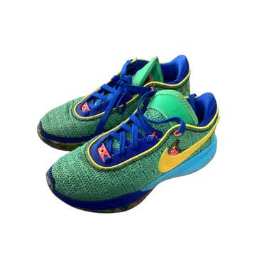 Used Nike LEBRON 20 BIRDS OF PARADISE Basketball Shoes M Yellow Senior 5 11479-S000399279