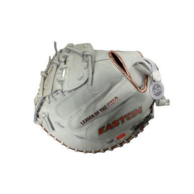 Used Easton JEN SCHRO 33INCH RHT BB/SB Catchers RH Throw White 33" 11479-S000399305