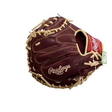Used Rawlings SANDLOT 33 RHT BB/SB Catchers RH Throw Wine Red 33" 11479-S000399306