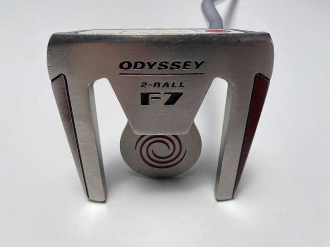 Odyssey White Hot XG 2-Ball F7 Putter 34" Mens RH