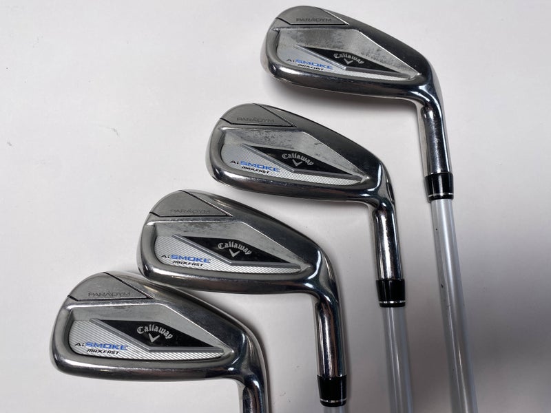 Callaway Paradym Ai Smoke Max Fast Iron Set 8-PW+AW Eldio 40g Ladies Womens RH