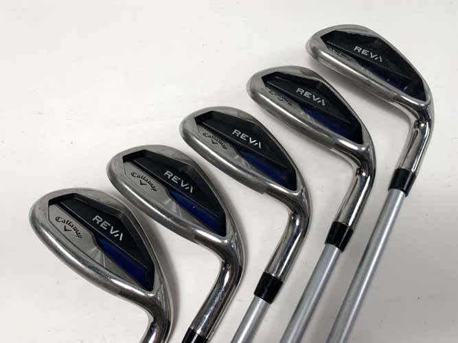 Callaway REVA Womens Iron Set 7-PW+SW Reva Ladies RH Undersize Grips