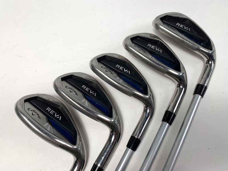 Callaway REVA Womens Iron Set 7-PW+SW Reva Ladies RH Undersize Grips