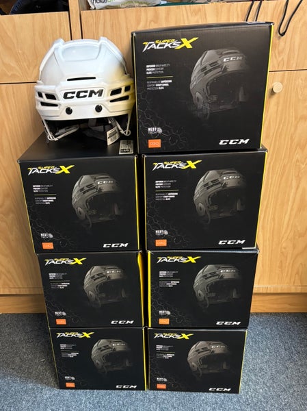 Small CCM Super Tacks X Helmet Pro Stock (New)