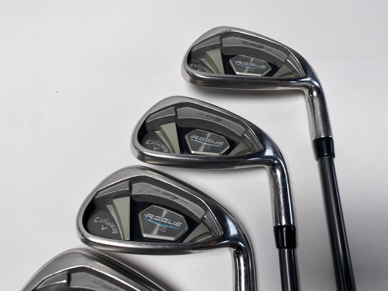 Callaway Rogue X Iron Set 7-PW+GW Aldila Synergy 60g Regular Graphite Mens RH