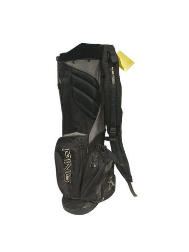 Used Ping HOOFER VANTAGE Mens Stand Bag Black 11847-S000027778