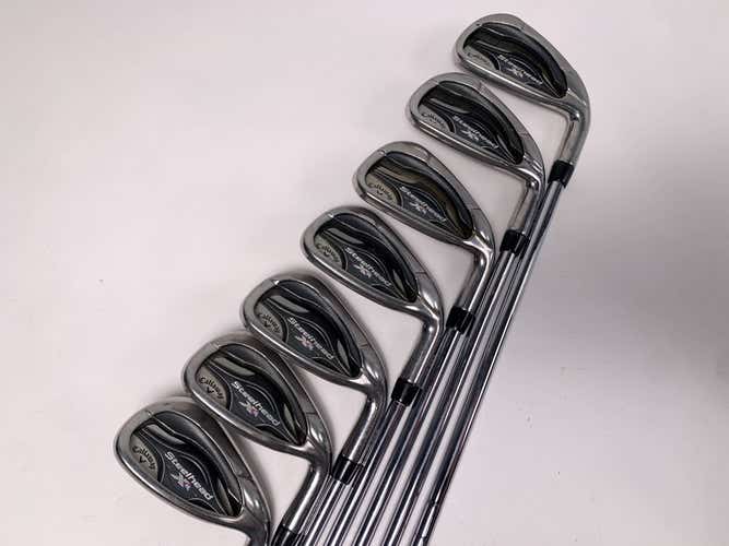 Callaway Steelhead XR Iron Set 5-PW+GW KBS Tour-V 90g Regular Steel Mens RH