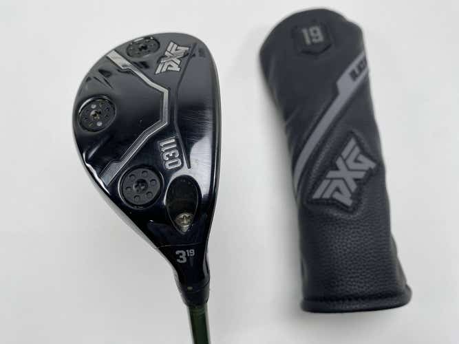 PXG 0311 Black OPS 3 Hybrid 19* Aldila NV Green 85g Stiff Graphite Mens RH HC