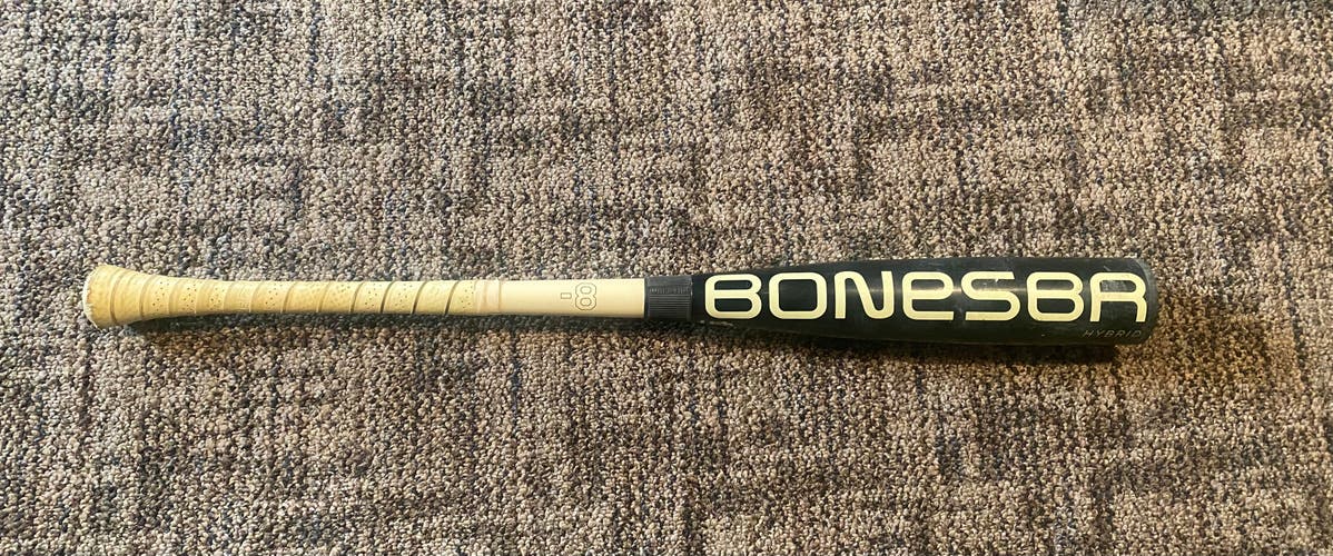 Warstic Bonesaber Hybrid USABat Certified Bat (-8) 22 oz 30" (Used)