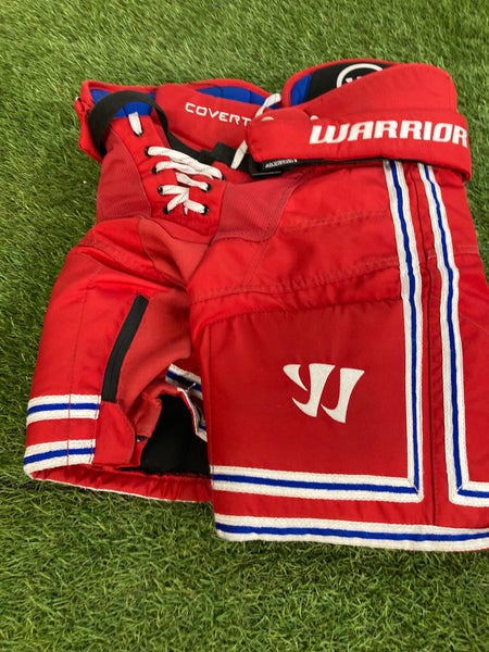 Red Junior Small Warrior Covert Hockey Pants (Used)