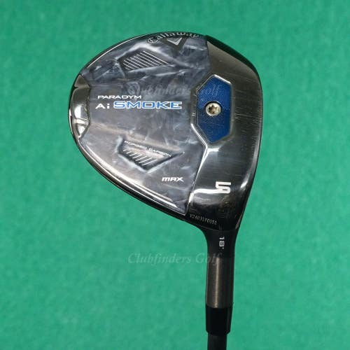 Callaway Paradym Ai Smoke Max 18 Fairway 5 Wood Tensei AV Series 65 Stiff w/HC