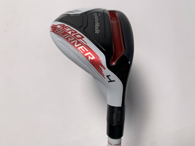 TaylorMade AeroBurner TP 4 Hybrid 22* Matrix Ozik White Tie X4 Stiff RH HC
