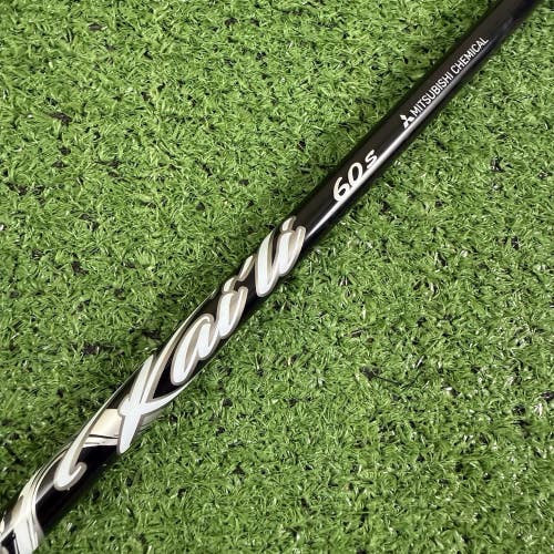 Mitsubishi Chemical Kai'li White 60g Stiff Driver Shaft TaylorMade Adapter Tip
