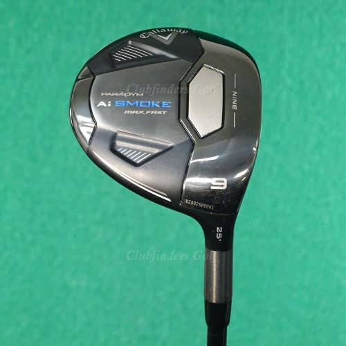 Callaway Paradym Ai Smoke Max Fast 25 Fairway Wood 9 Ventus FW 5-A Seniors w/HC