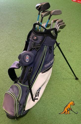 US Kids TS-57 Golf Set Sw-Driver(heel dent) With Bag Right Handed