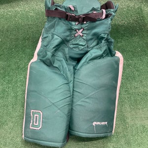 Green Senior Large Bauer Nexus Hockey Pants Pro Stock | Dartmouth