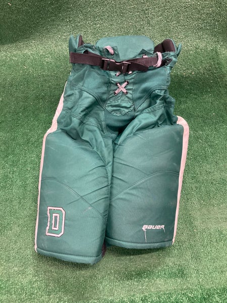 Green Senior Large Bauer Nexus Hockey Pants Pro Stock | Dartmouth