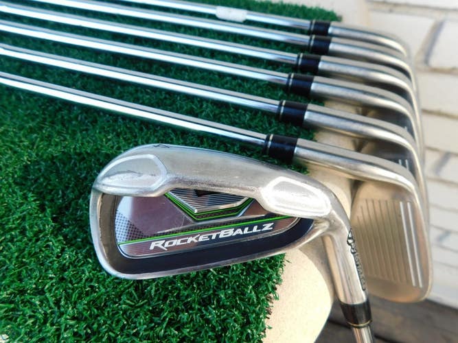 TaylorMade ROCKETBALLZ (4i-PW) Iron Set w/ Regular Flex Shafts