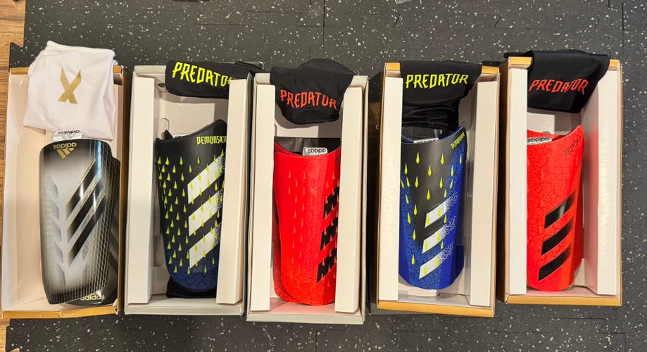 Medium Adidas Shin Guards (New)