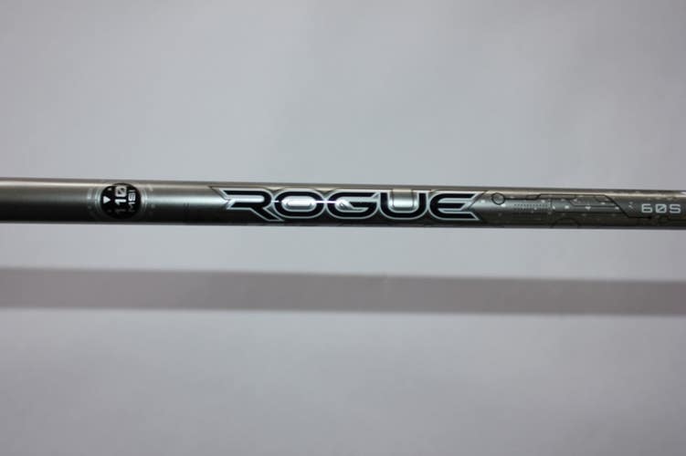 ALDILA 2nd GEN ROGUE SILVER 110 MSI 60S DRIVER SHAFT - STIFF - TAYLORMADE TIP