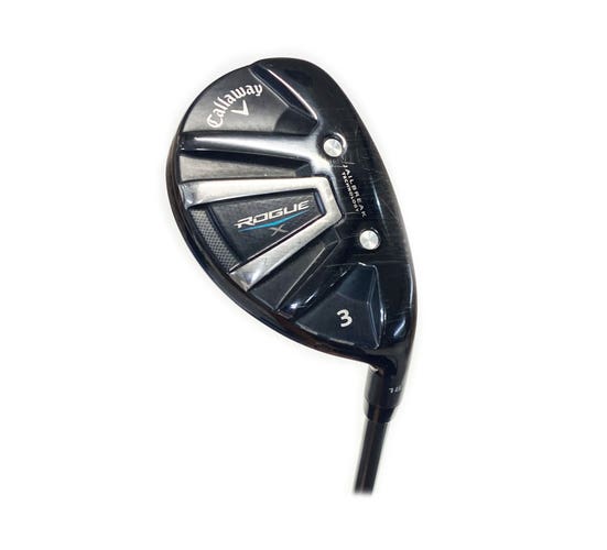 Callaway Rogue X 18* 3 Hybrid/Rescue Graphite Aldila Synergy 60 Regular Flex