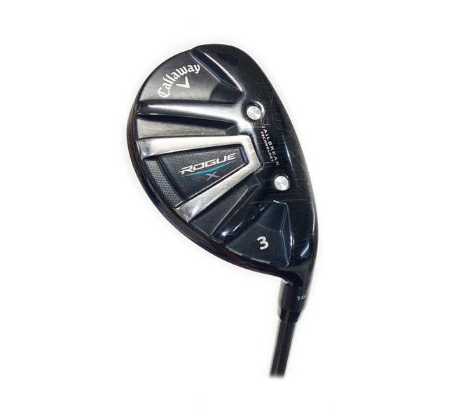 Callaway Rogue X 18* 3 Hybrid/Rescue Graphite Aldila Synergy 60 Regular Flex
