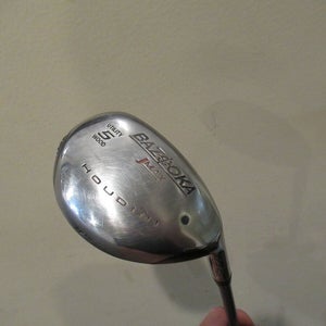 TOUR EDGE HOUDINI J MAX BAZOOKA UTILITY 5 WOOD GRAPHITE STIFF 18* NEW GRIP