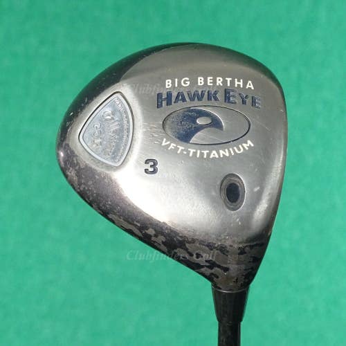 Callaway Golf BB Hawk Eye VFT-Ti Fairway Wood 3 Mercury Performance Regular