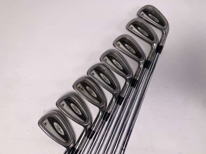 Titleist DCI 762 Iron Set 3-PW True Temper Dynamic Gold S300 Stiff Steel Mens RH
