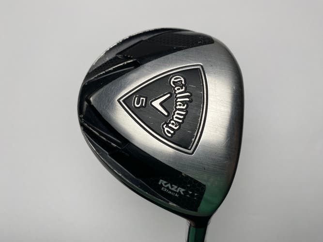 Callaway Razr X Black 5 Fairway Wood 18* 50g Ladies Graphite Womens RH