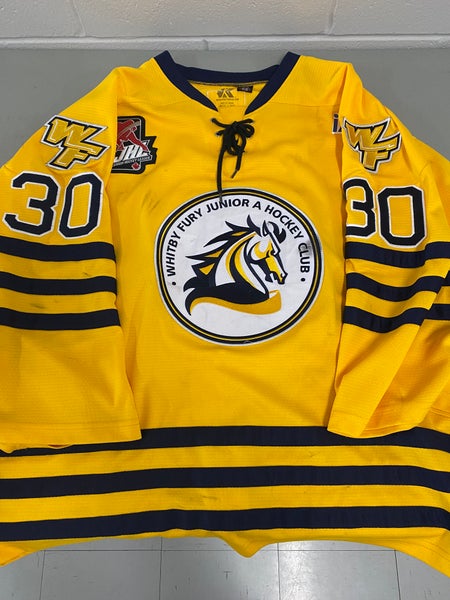 Whitby Fury goalie jersey (OJHL JrA)