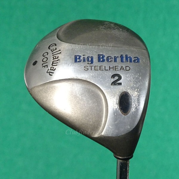 Callaway Golf Big Bertha Steelhead Fairway Wood 2 Memphis 10 '98 Steel Uniflex