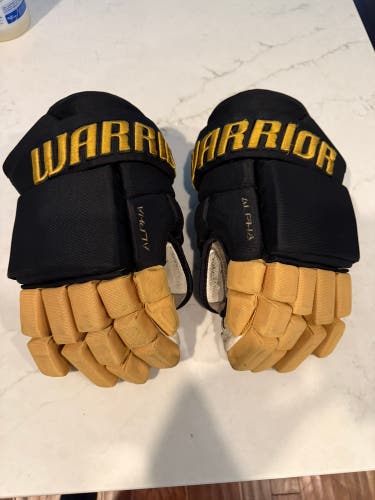 Warrior Alpha Gloves 14" Pro Stock (Used)
