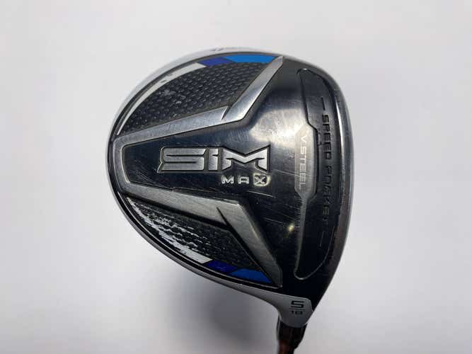 TaylorMade SIM MAX 5 Fairway Wood 18* Fujikura Ventus Blue 5R Regular RH