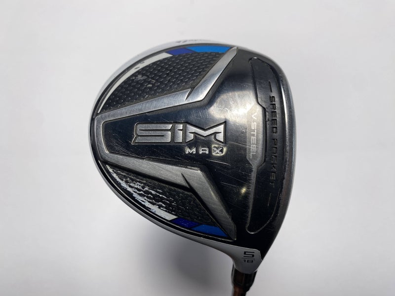 TaylorMade SIM MAX 5 Fairway Wood 18* Fujikura Ventus Blue 5R Regular RH