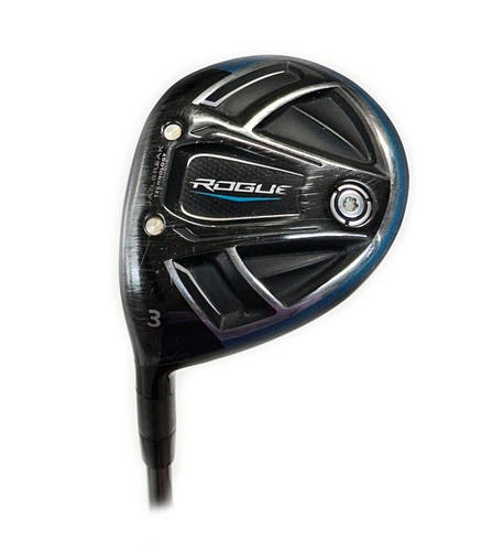 LH Callaway Rogue 3 Fairway Wood Aldila Synergy 60 Regular Flex