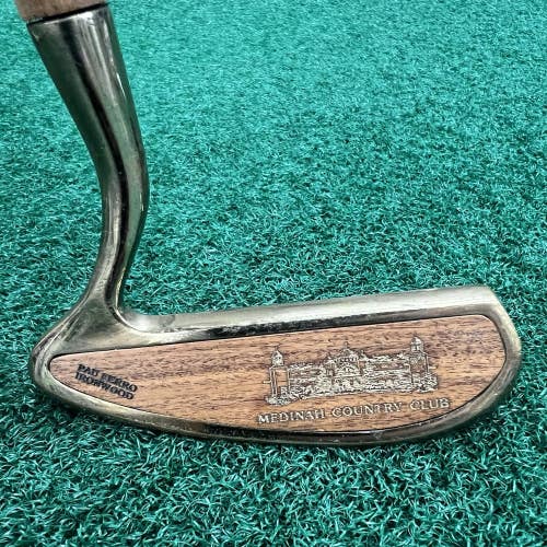 Golf Design USA Medinah C.C. Synergy Putter MRH Hickory Shaft 35" Original Grip