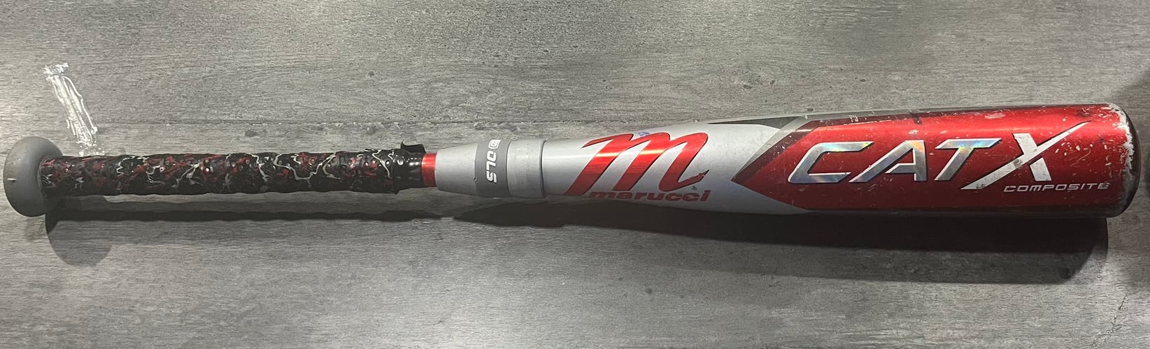 2023 Marucci CAT X Composite USSSA Certified Bat (-10)  16 oz 26" (Used)