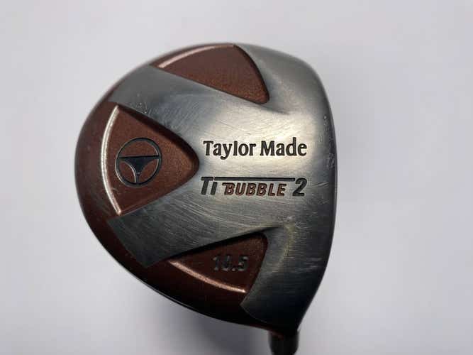 TaylorMade Ti Bubble 2 Driver 10.5* 80g Regular Graphite Mens RH
